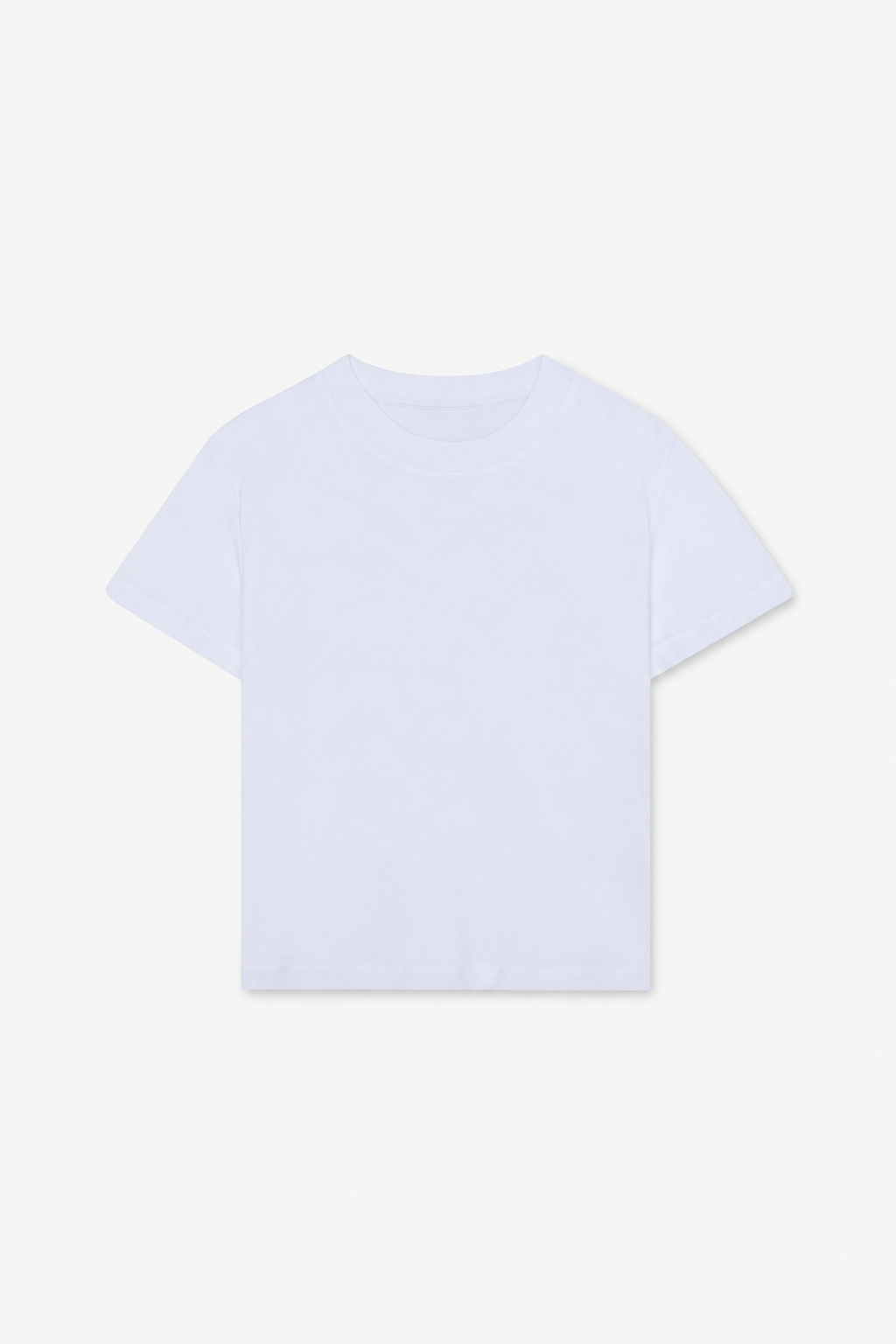 White Fitted T-Shirt
