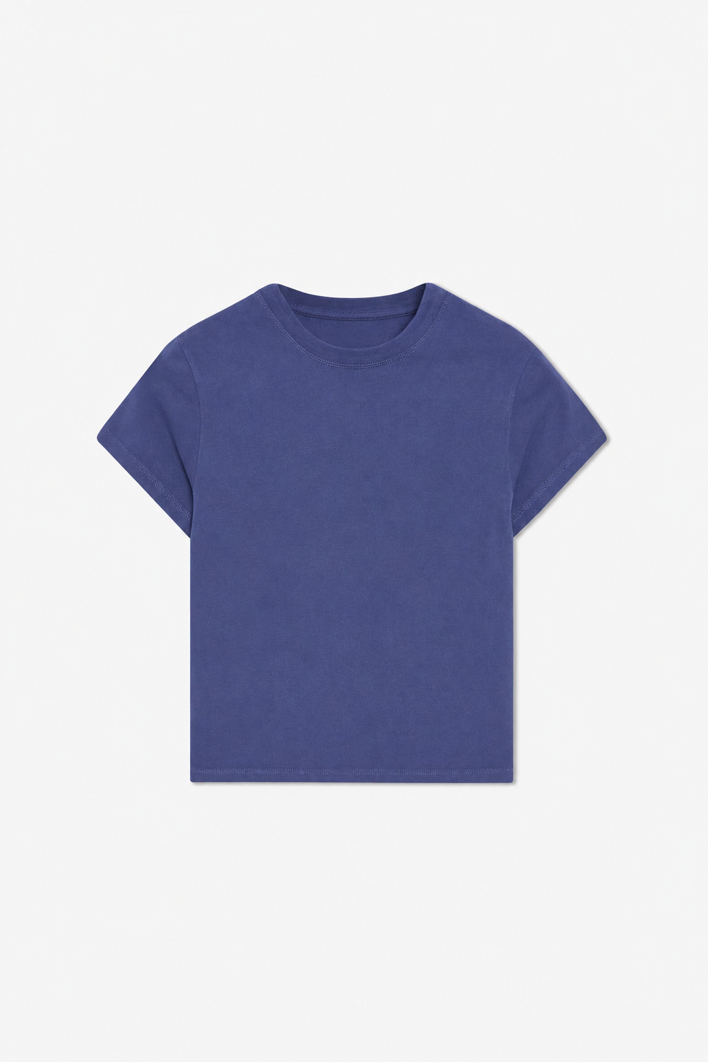 Blue Fitted T-Shirt
