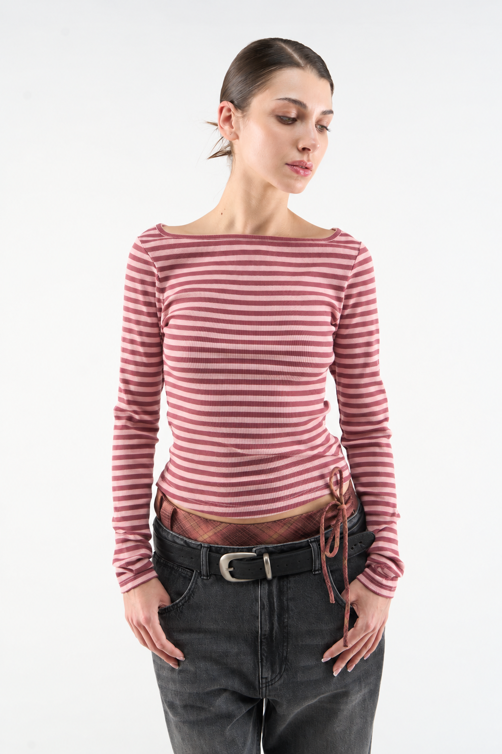 Pink Long Sleeve Top
