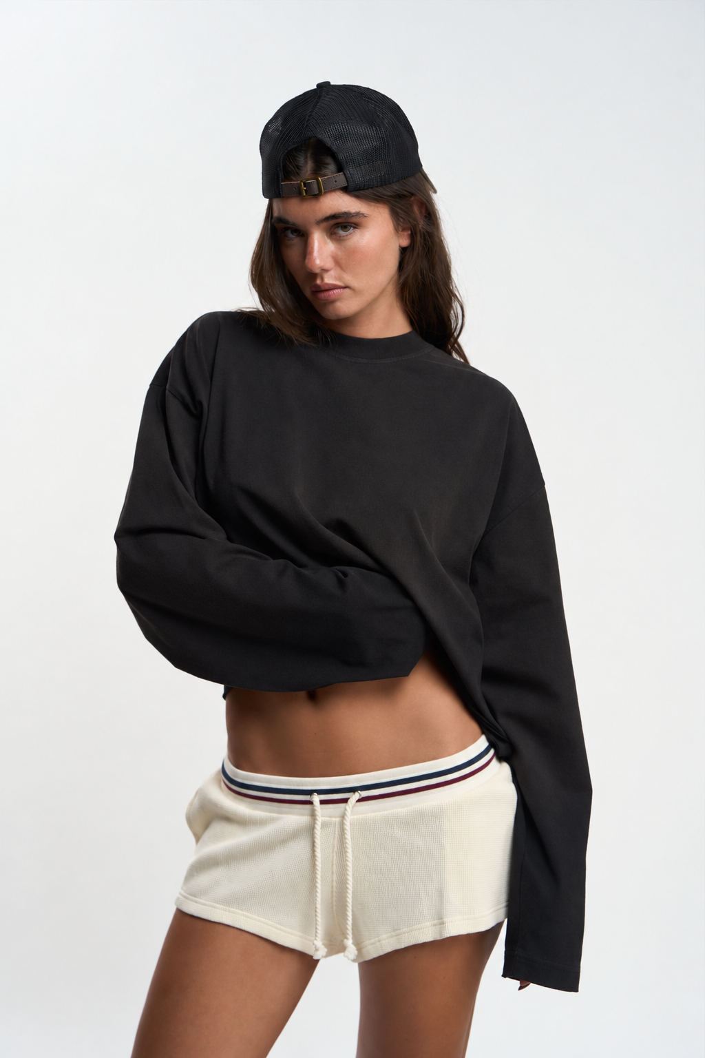 Dark Long Sleeve Top