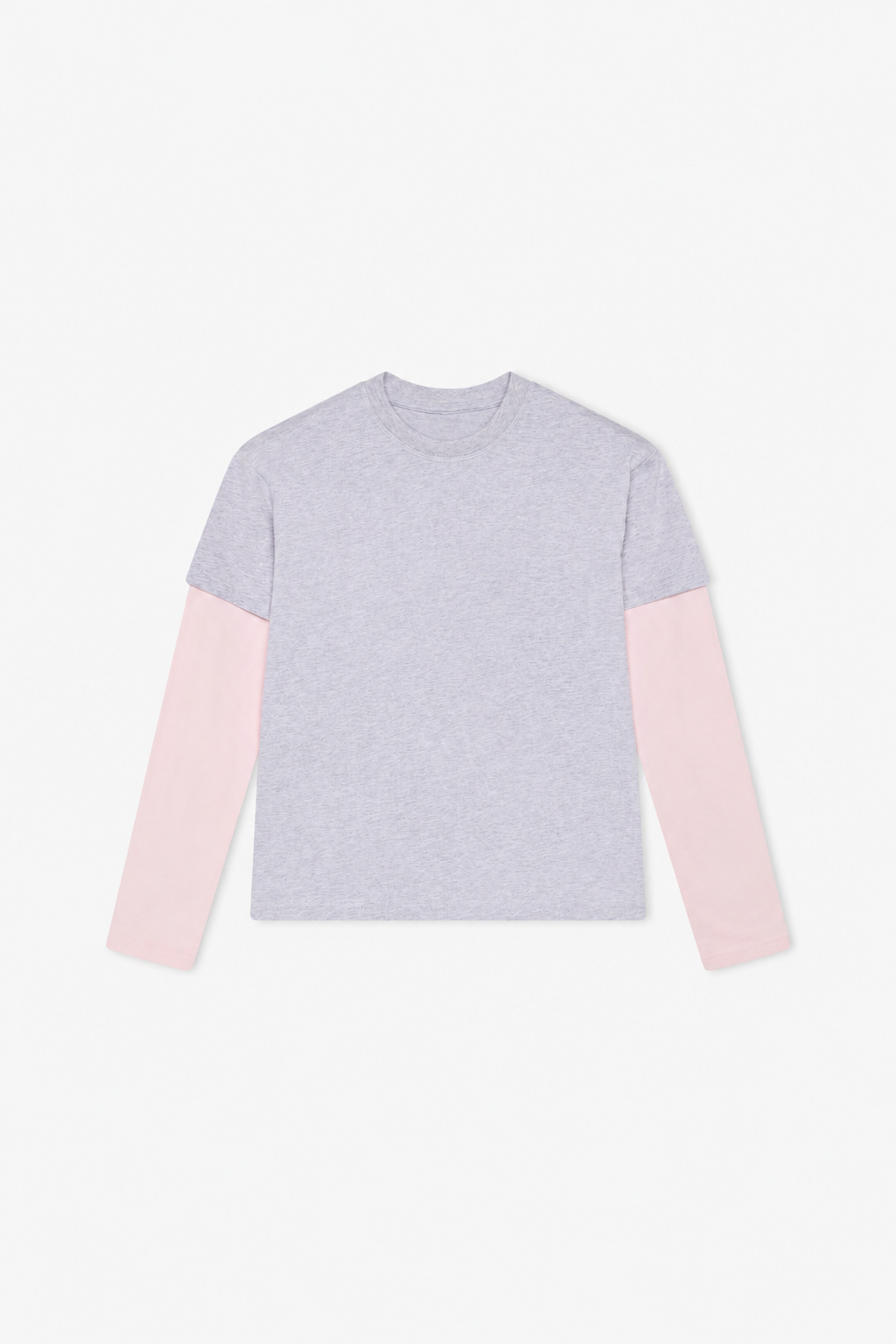 Grey Long Sleeve Top
