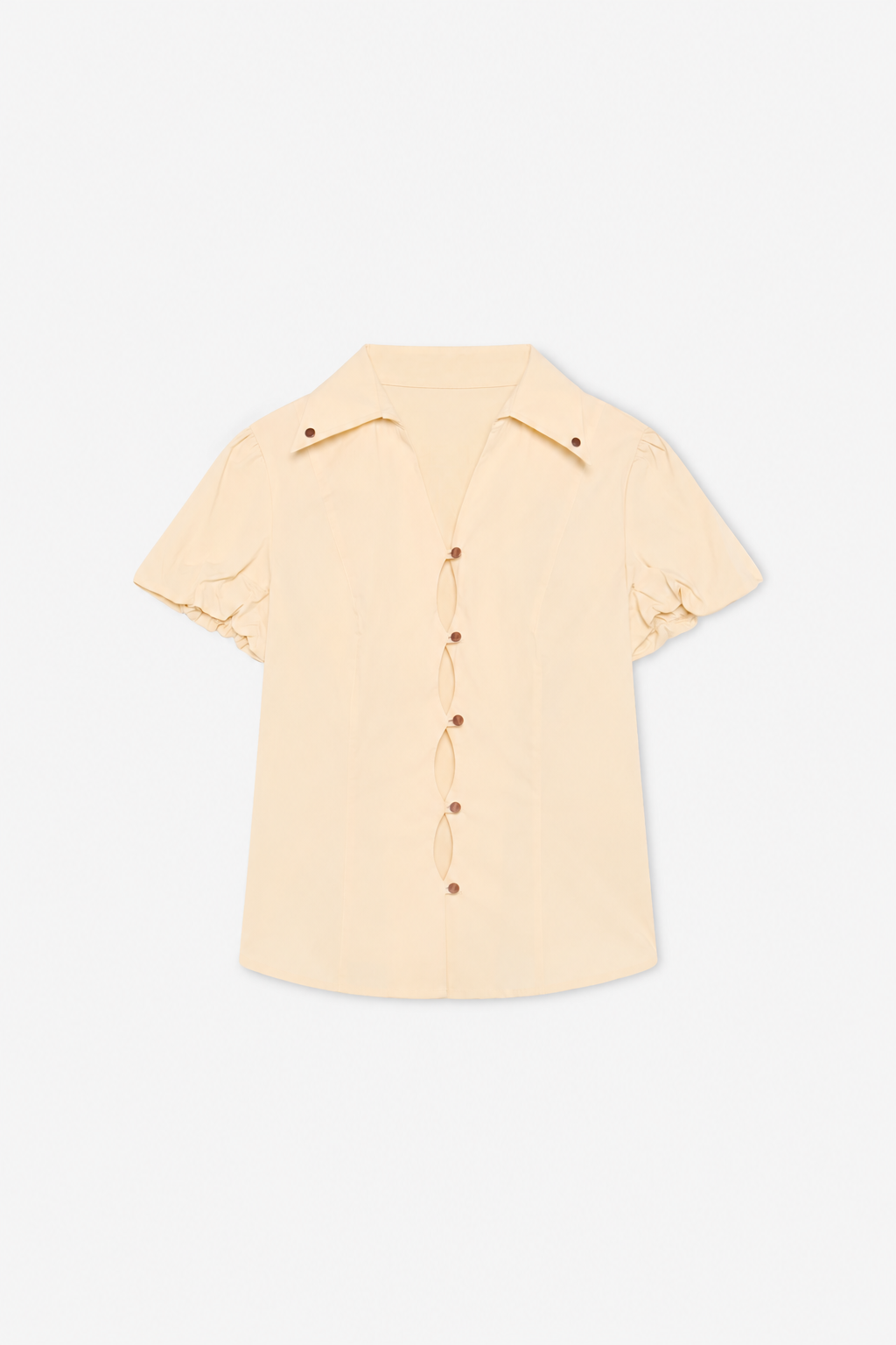 Ecru Short-Sleeve Shirt