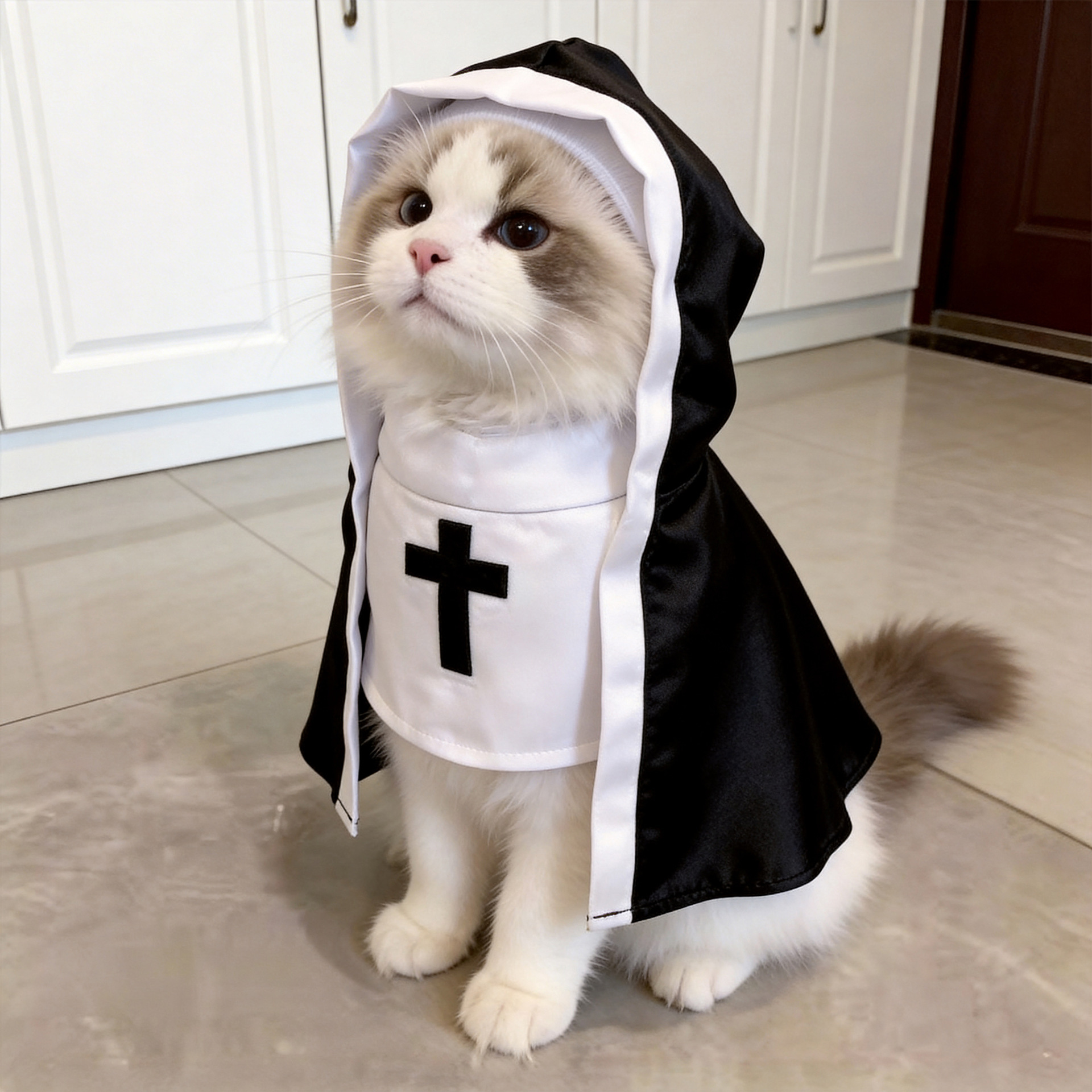 Headless Horseman Cat Costume 