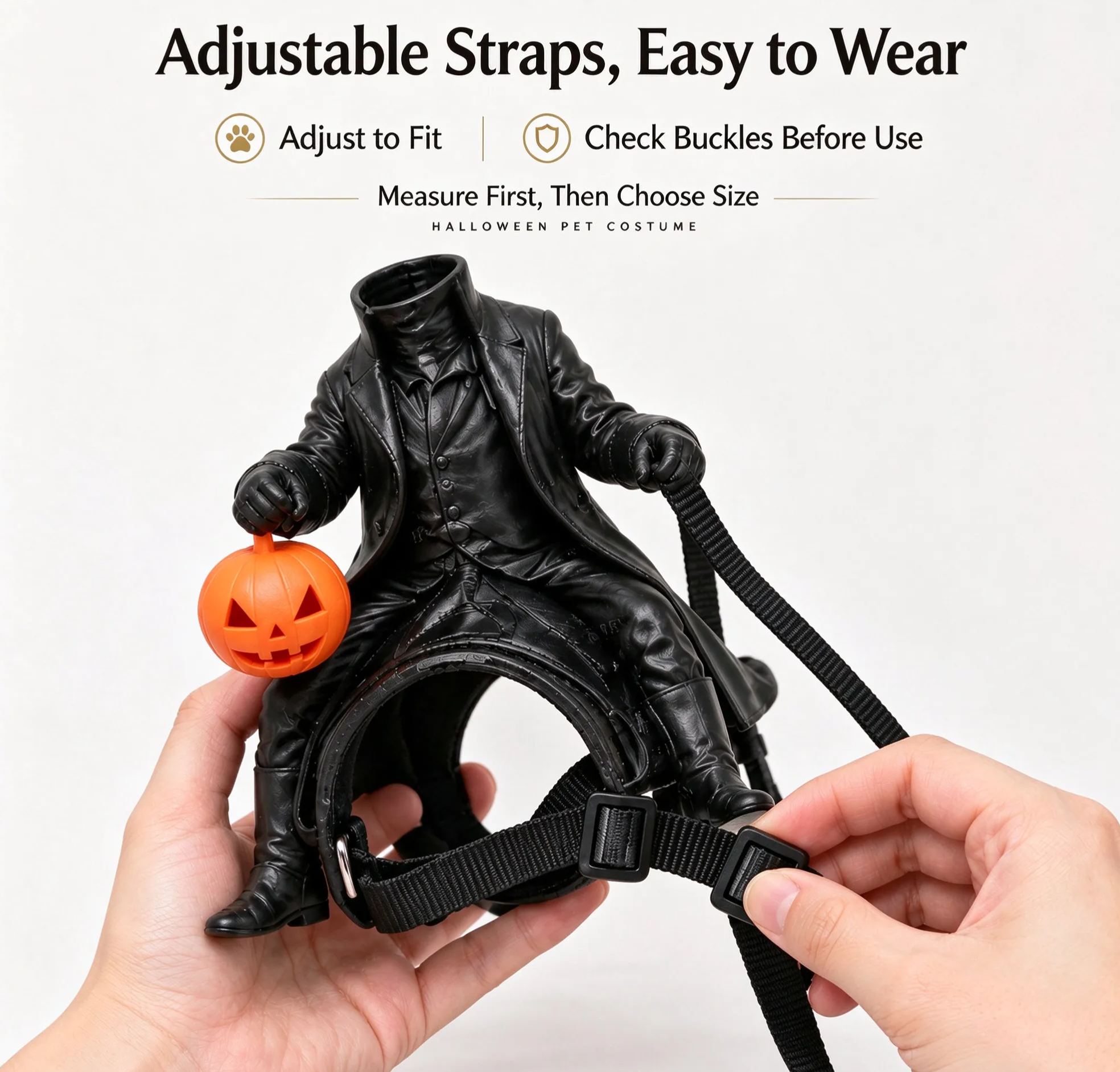 Headless Horseman Cat Costume 