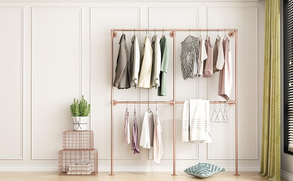 pipe clothing rack