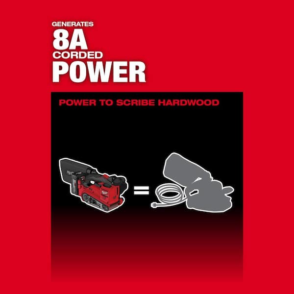 Milwaukee 2832-20 M18 FUEL 18-Volt Lithium-Ion Cordless Belt Sander (Tool-Only) - 3