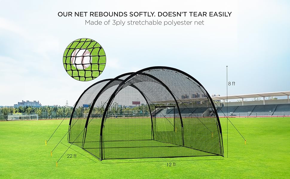 baseball & softball batting cages for backyard