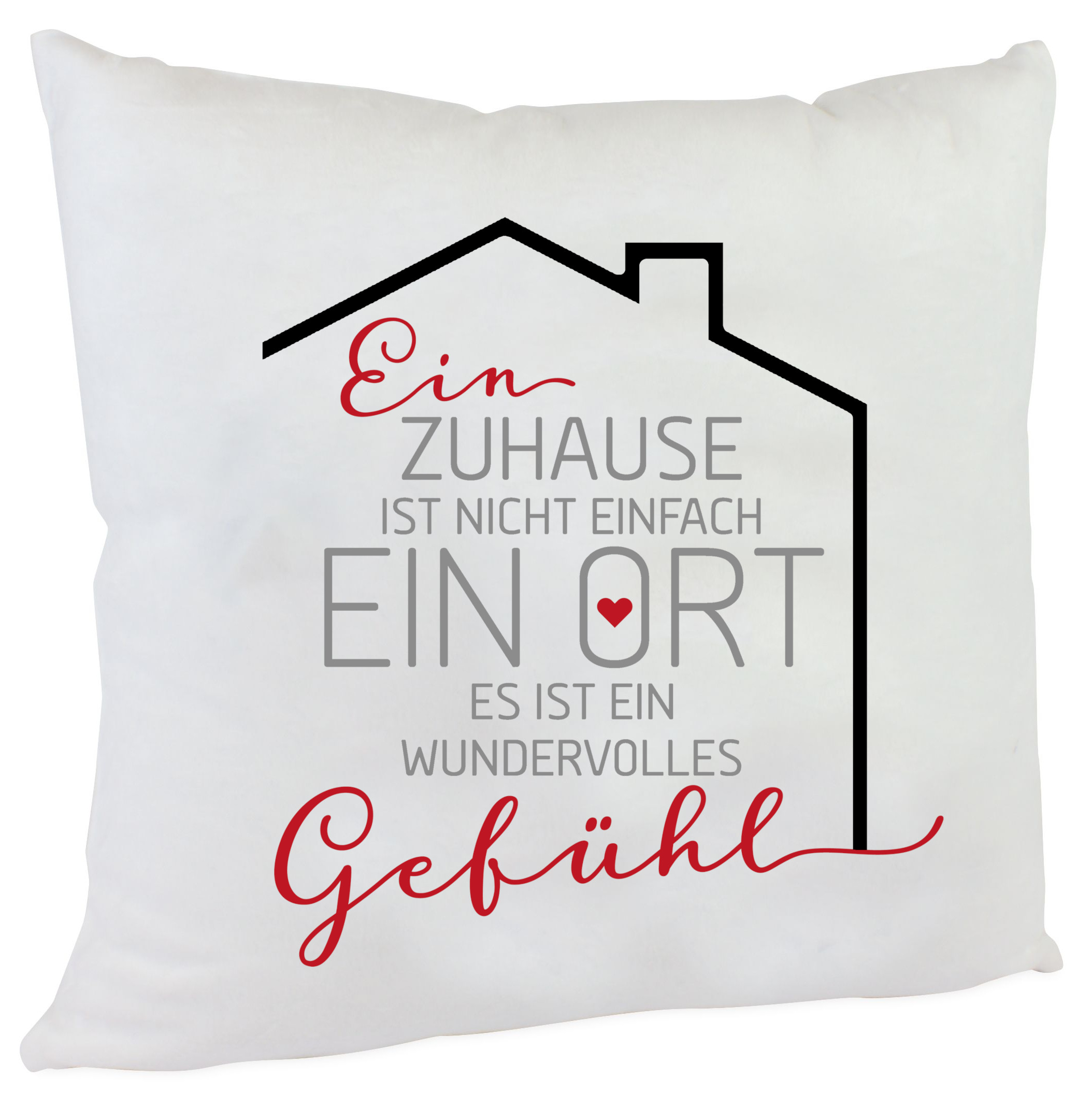 Kissen Zuhause Einweihung
