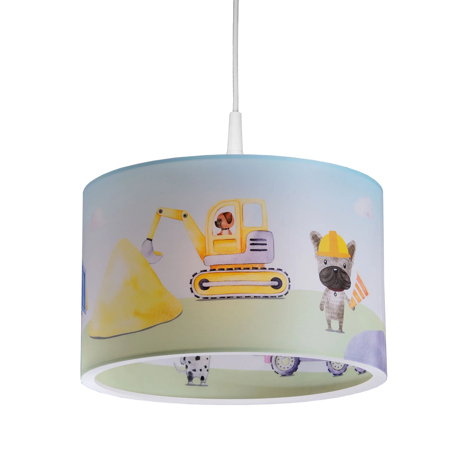 Elobra Kinderlampe Pendelleuchte Baustelle