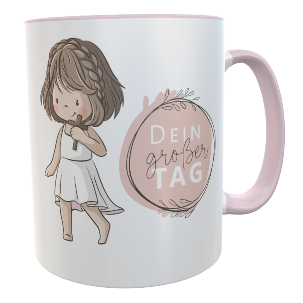 Personalisierte Erstkommunion Tasse mit Namen