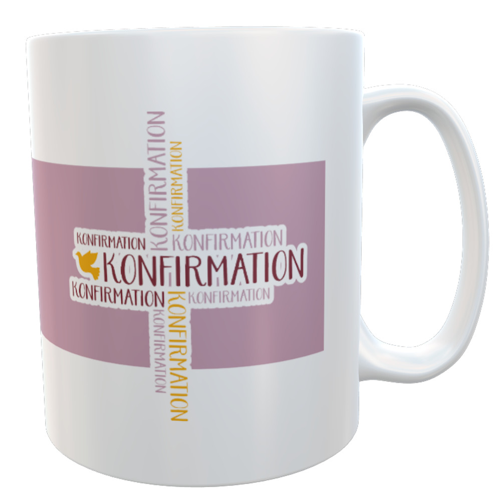 Kilala Tasse Konfirmation Stempel Namen und Datum