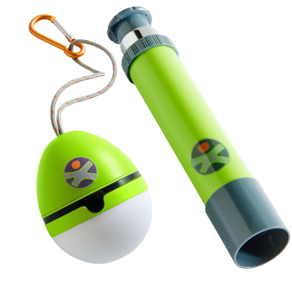 Haba Terra Kids Fernrohr und Zelttaschenlampe