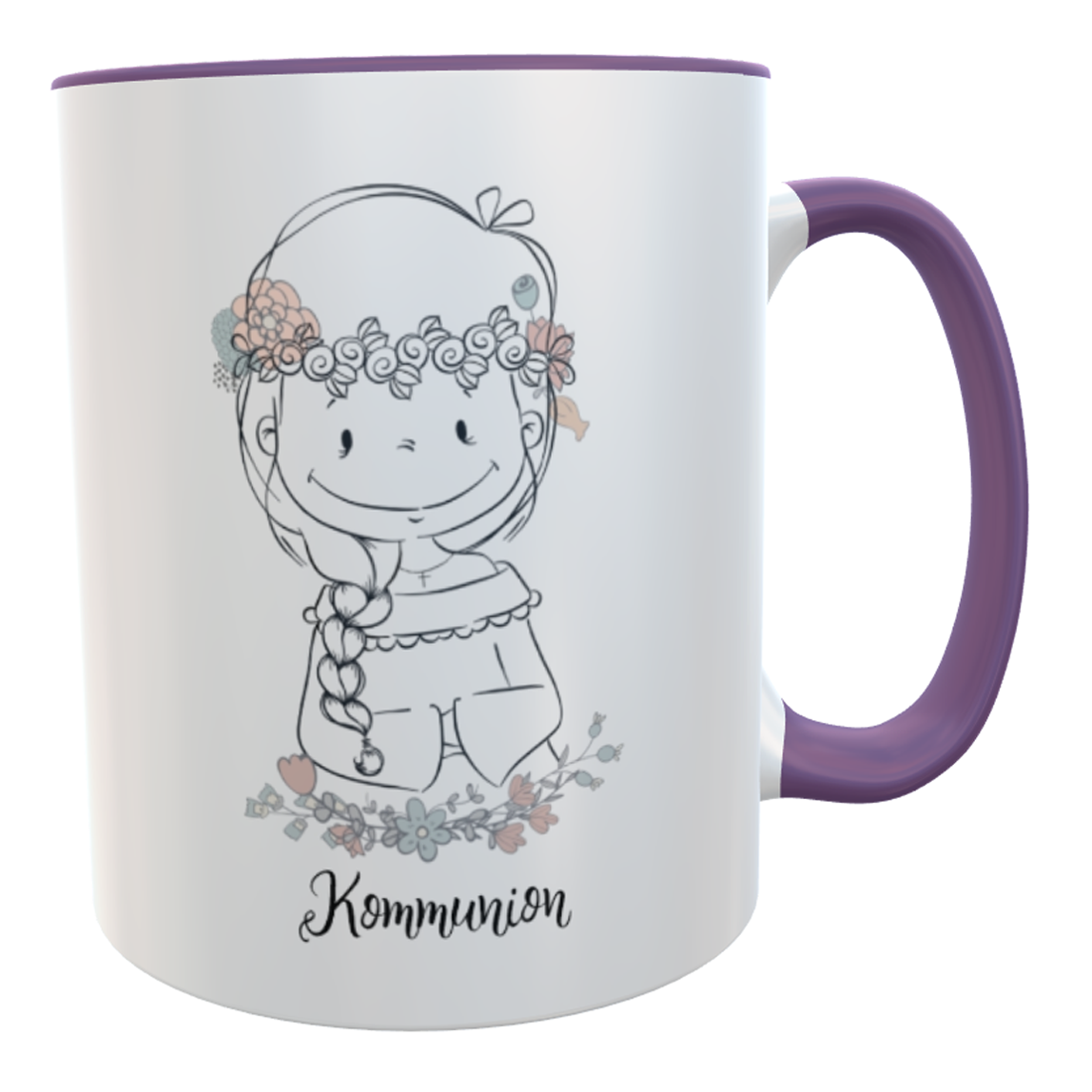 Tasse Kommunion Mädchen mit Namen