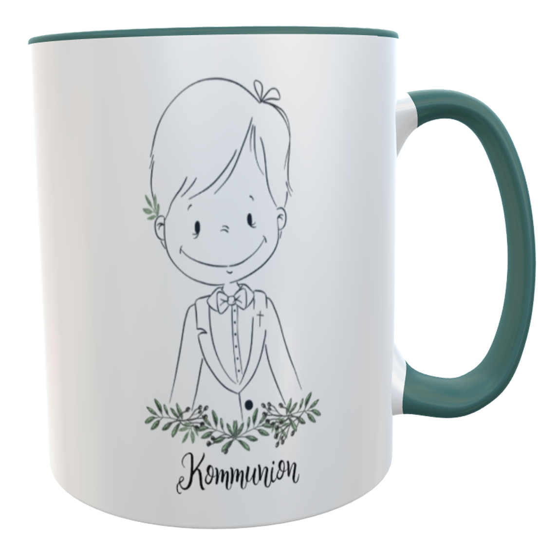 Tasse Kommunion Junge mit Namen