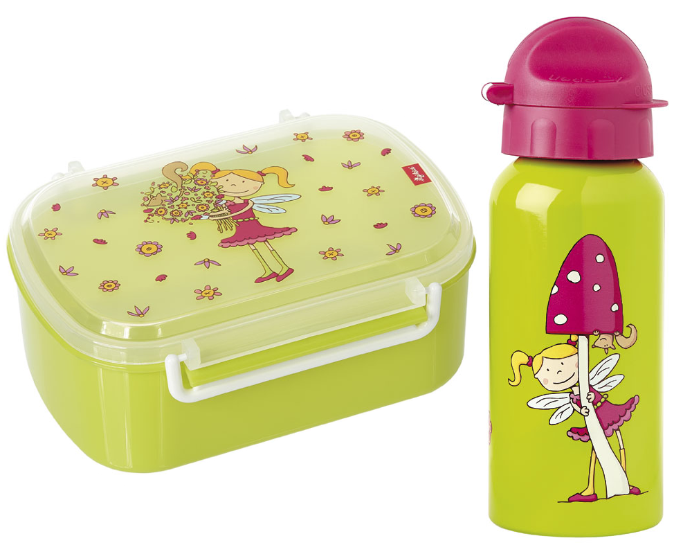 Sigikid Brotdose und Trinkflasche Florentine