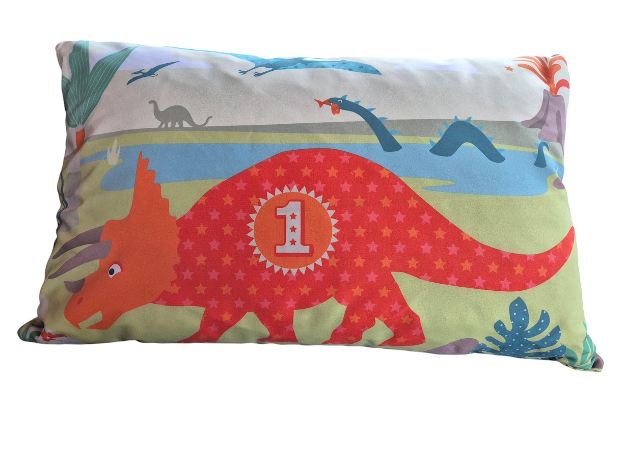 Anna Wand Kissen Dino T-Rex Dinosaurier 40 x 60cm