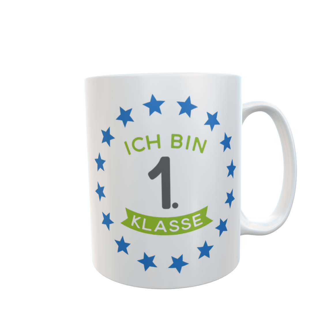 Tasse Schulkind Ich bin 1. Klasse Jungen zur Einschulung