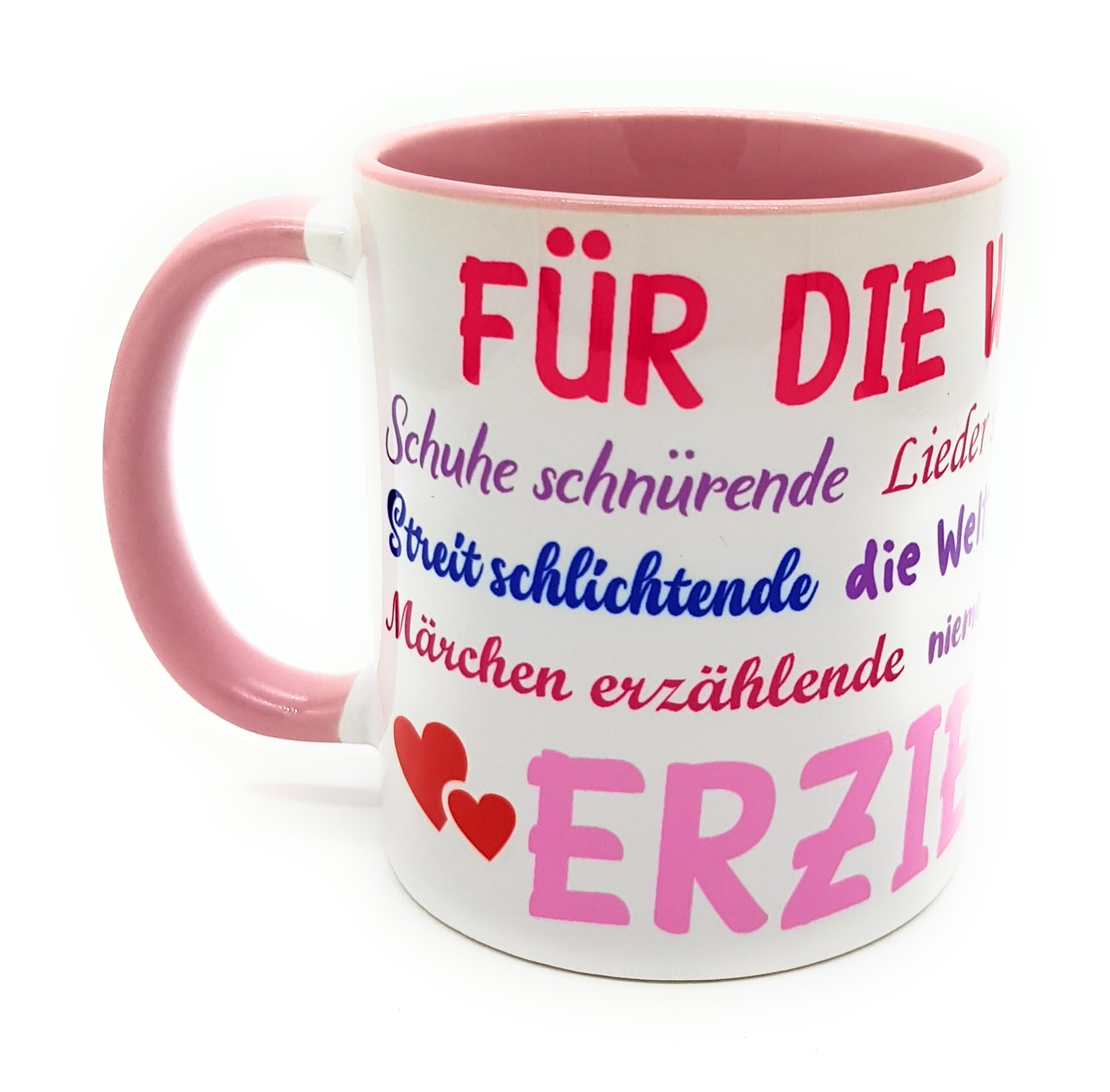 Danke-Tasse für die weltbeste Erzieherin - Abschiedsgeschenk Kindergarten