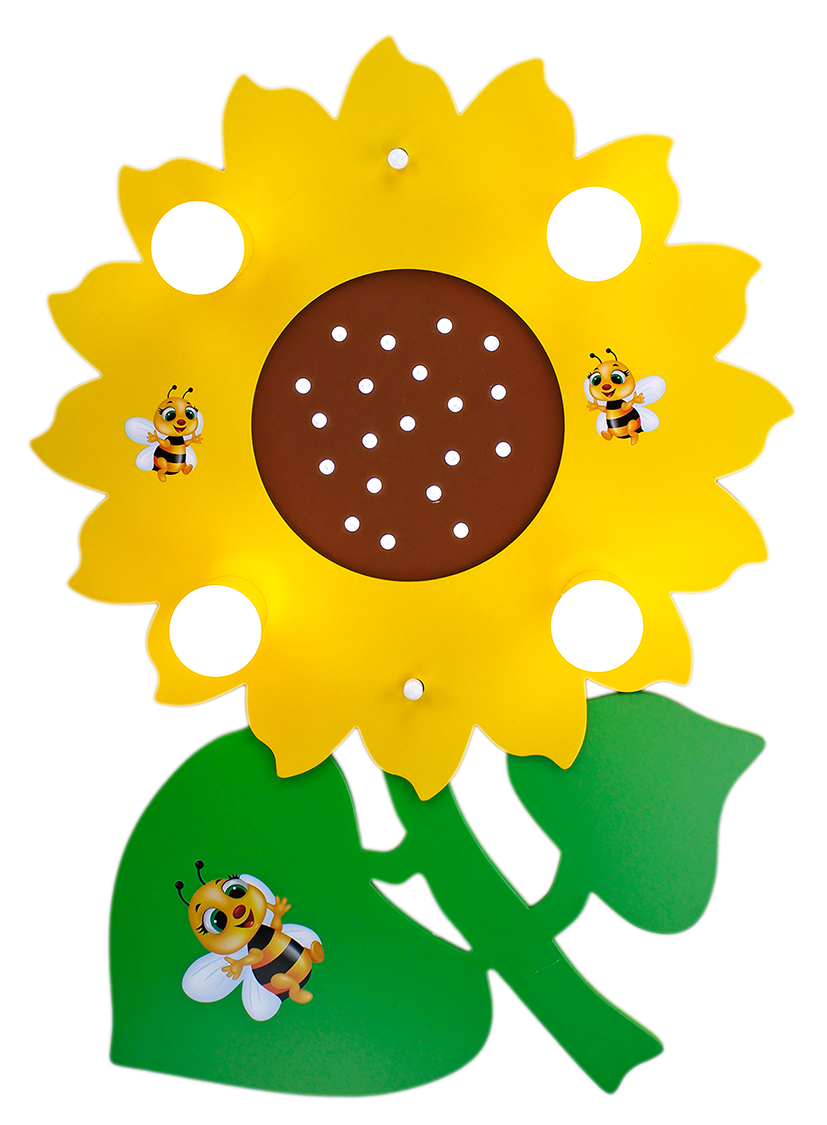 Elobra Deckenleuchte Sonnenblume mit Maja