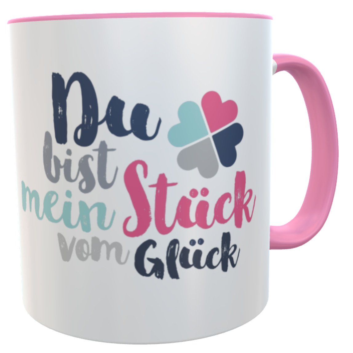 Tasse Glück Henkeltasse Kaffeebecher