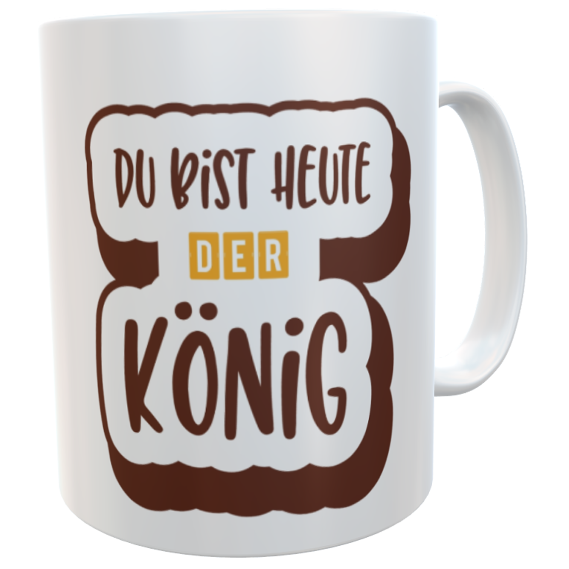 Namenstasse King Lui Affe emma❤pünktchen inkl. Geschenkverpackung Keramik