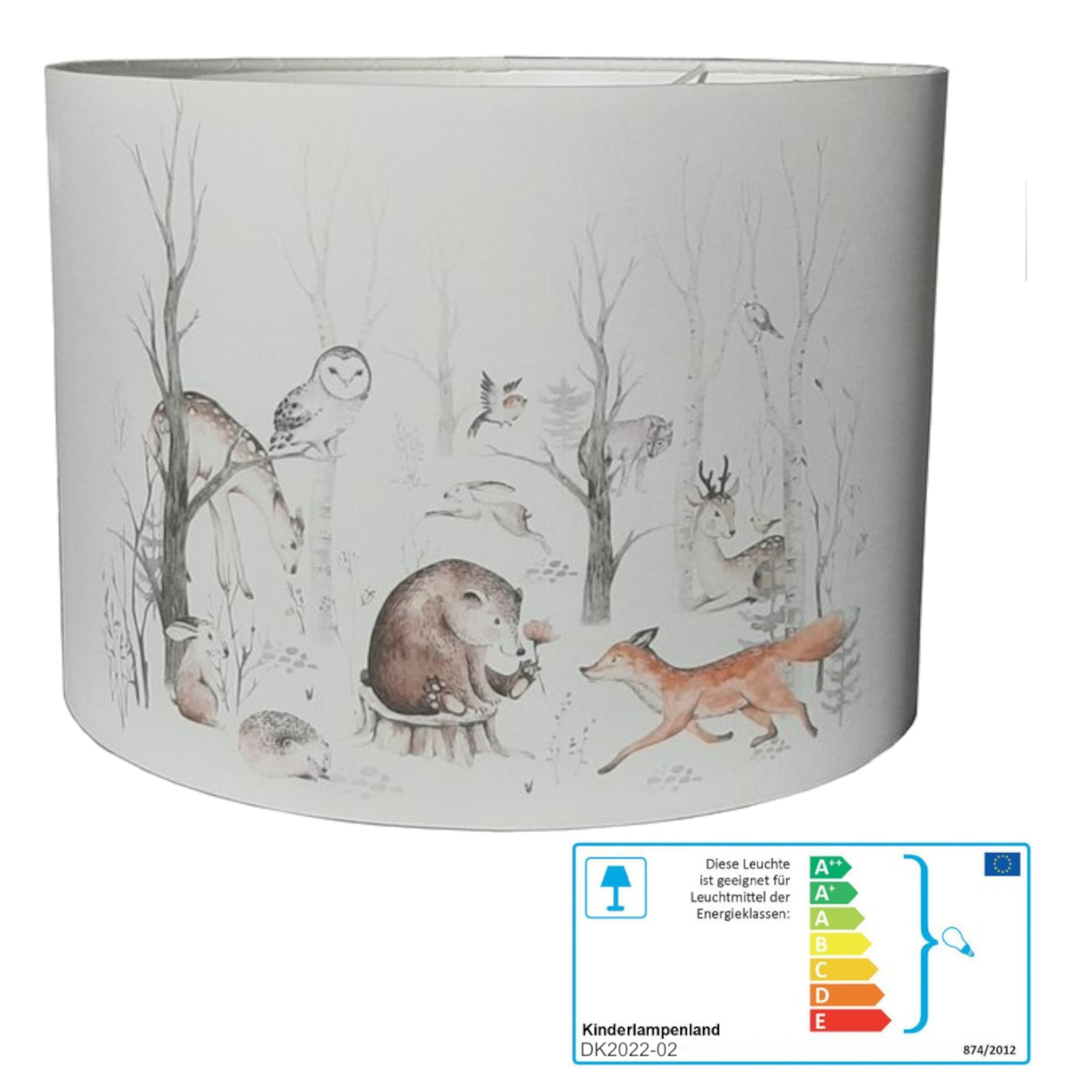 Kinderzimmerlampe Waldtiere