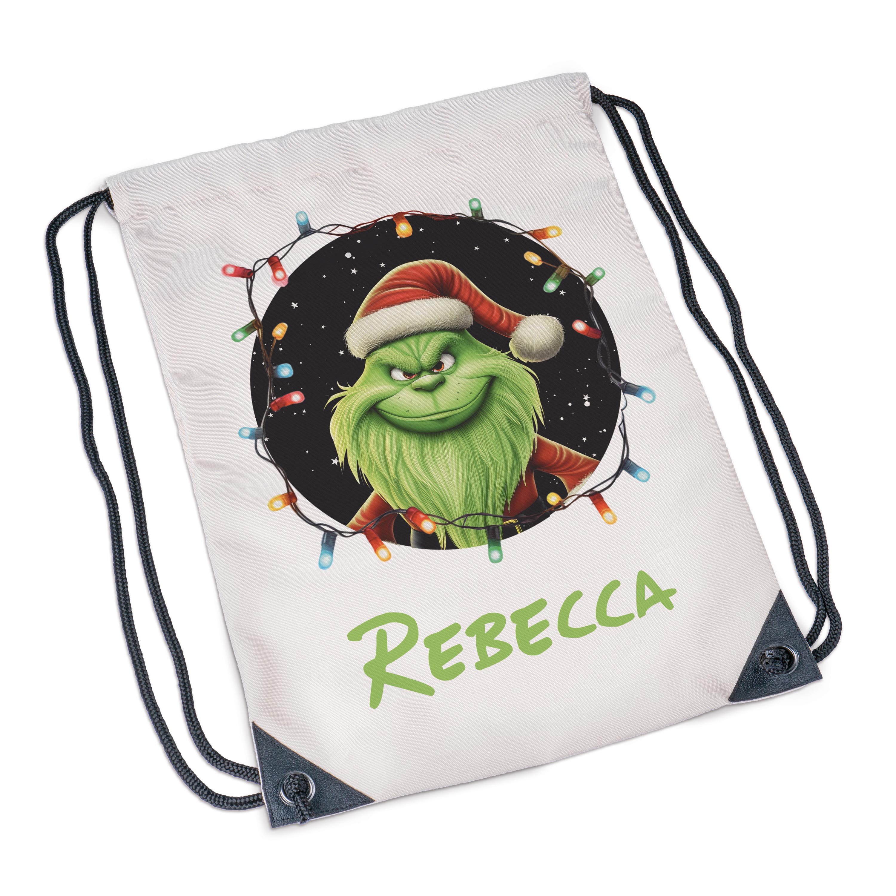Sportbeutel Weihnachtsmuffel mit Name