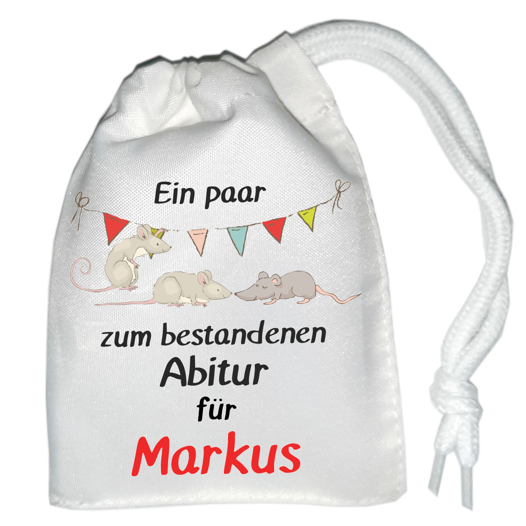 Geldverpackung ABI Mäuse personalisierte Verpackung für Geldgeschenke