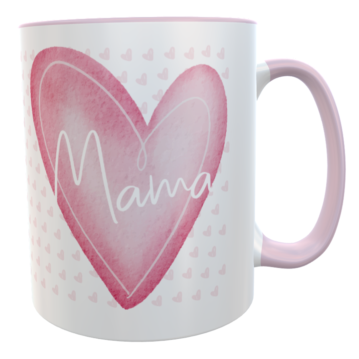 Tasse Muttertag mit Herz rosa