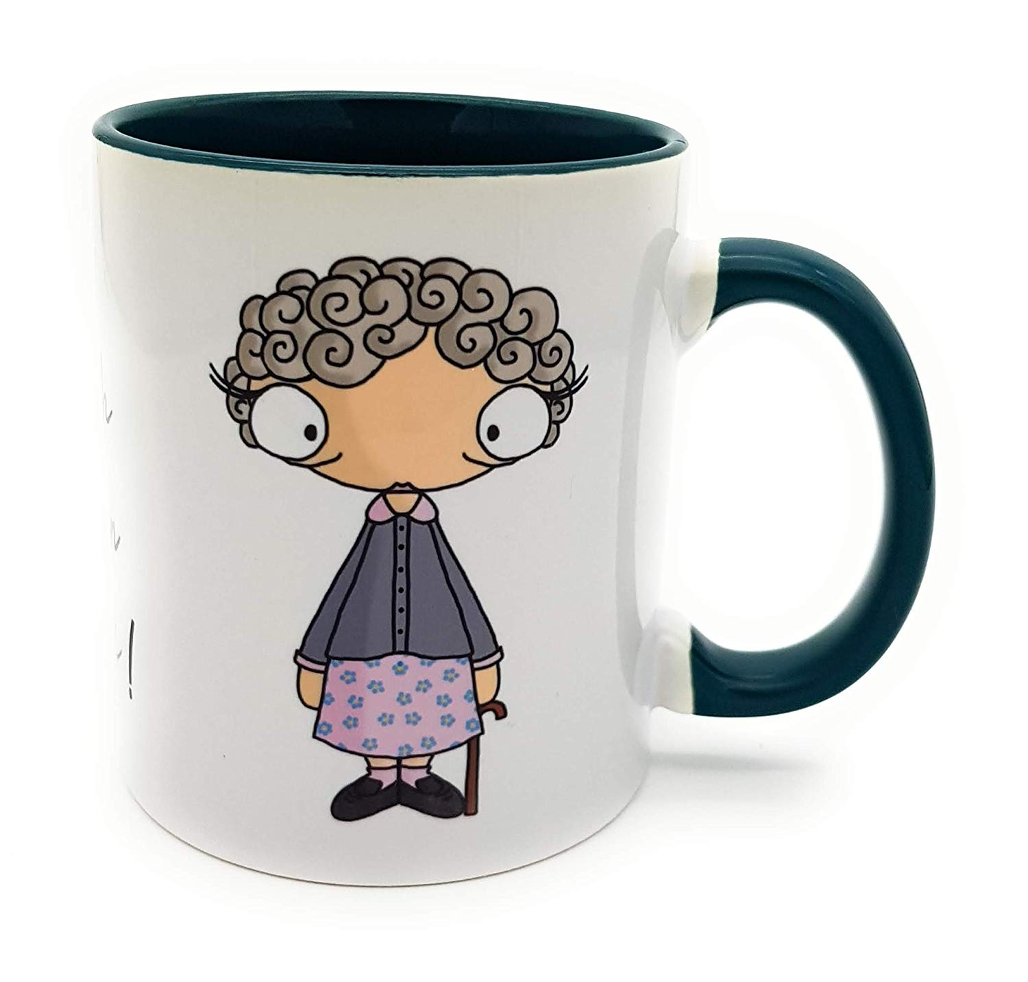 Tasse Oma mit Spruch "Oma, hat doch immer den Durchblick!"