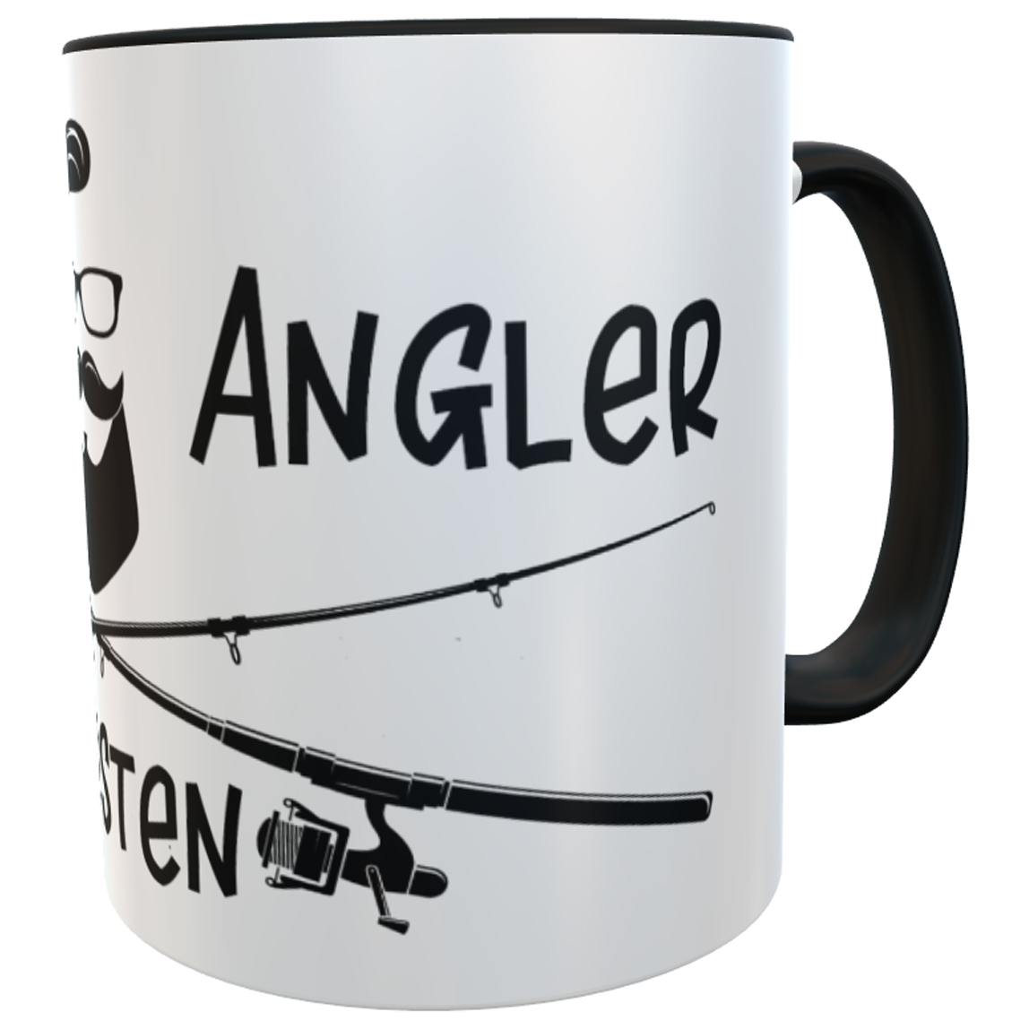 Kaffeetasse für Angler Hipster| Bürotasse I Sprüchetasse