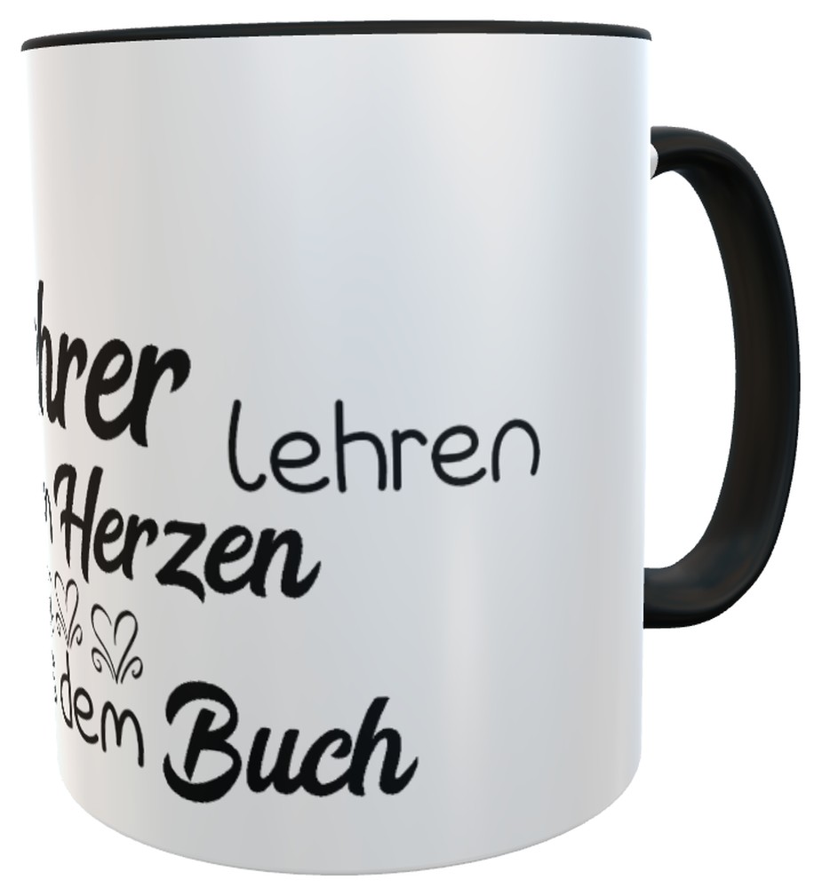 Tasse Lehrer mit Herz