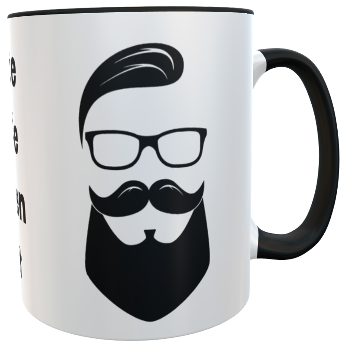 Kaffeetasse Echte Kerle tragen Bart | Hipster| Bürotasse | Sprüchetasse