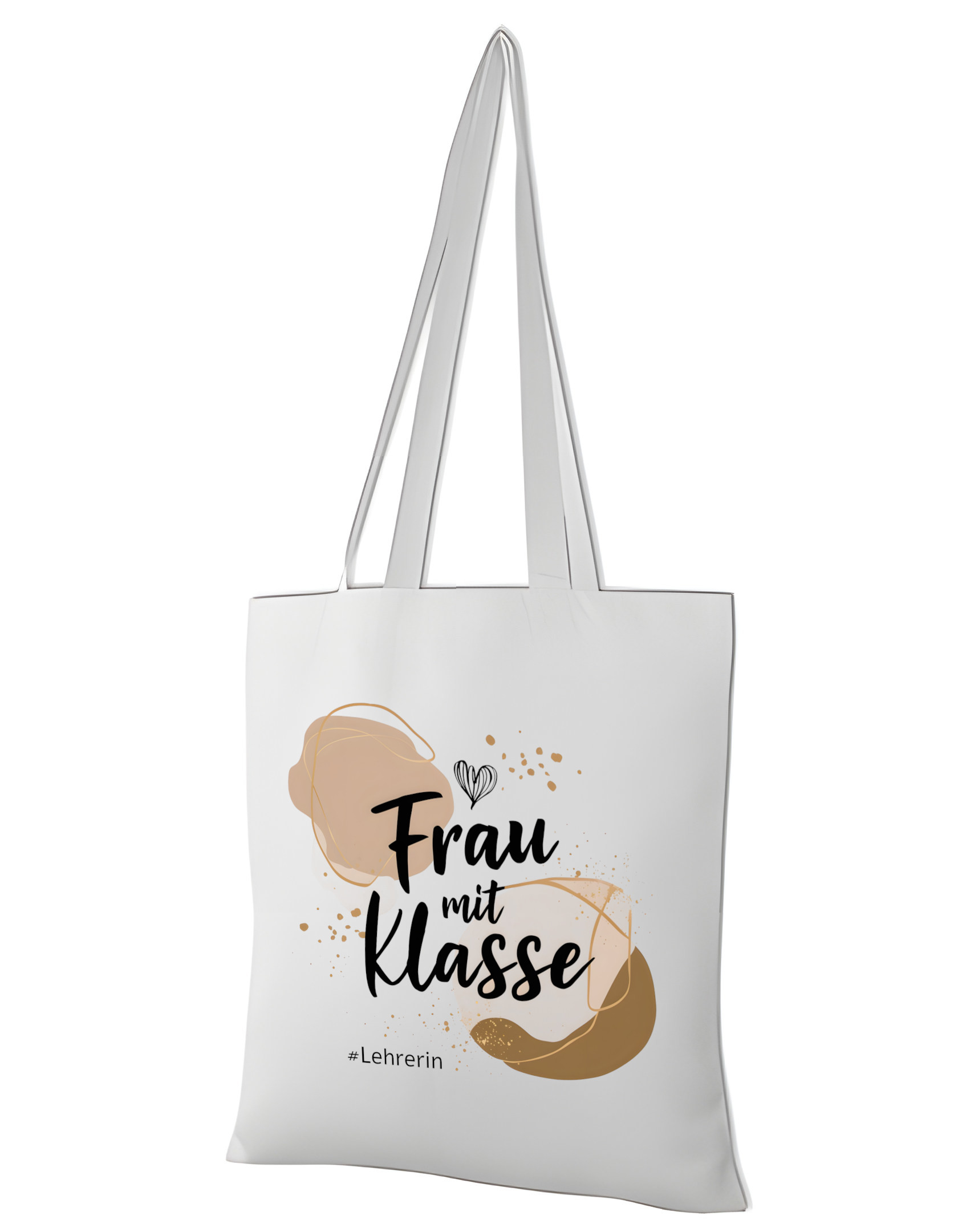 Stilvolle Lehrerin Umhängetasche "Frau mit Klasse" – Vielseitig, Umweltfreundlich und Trendy
