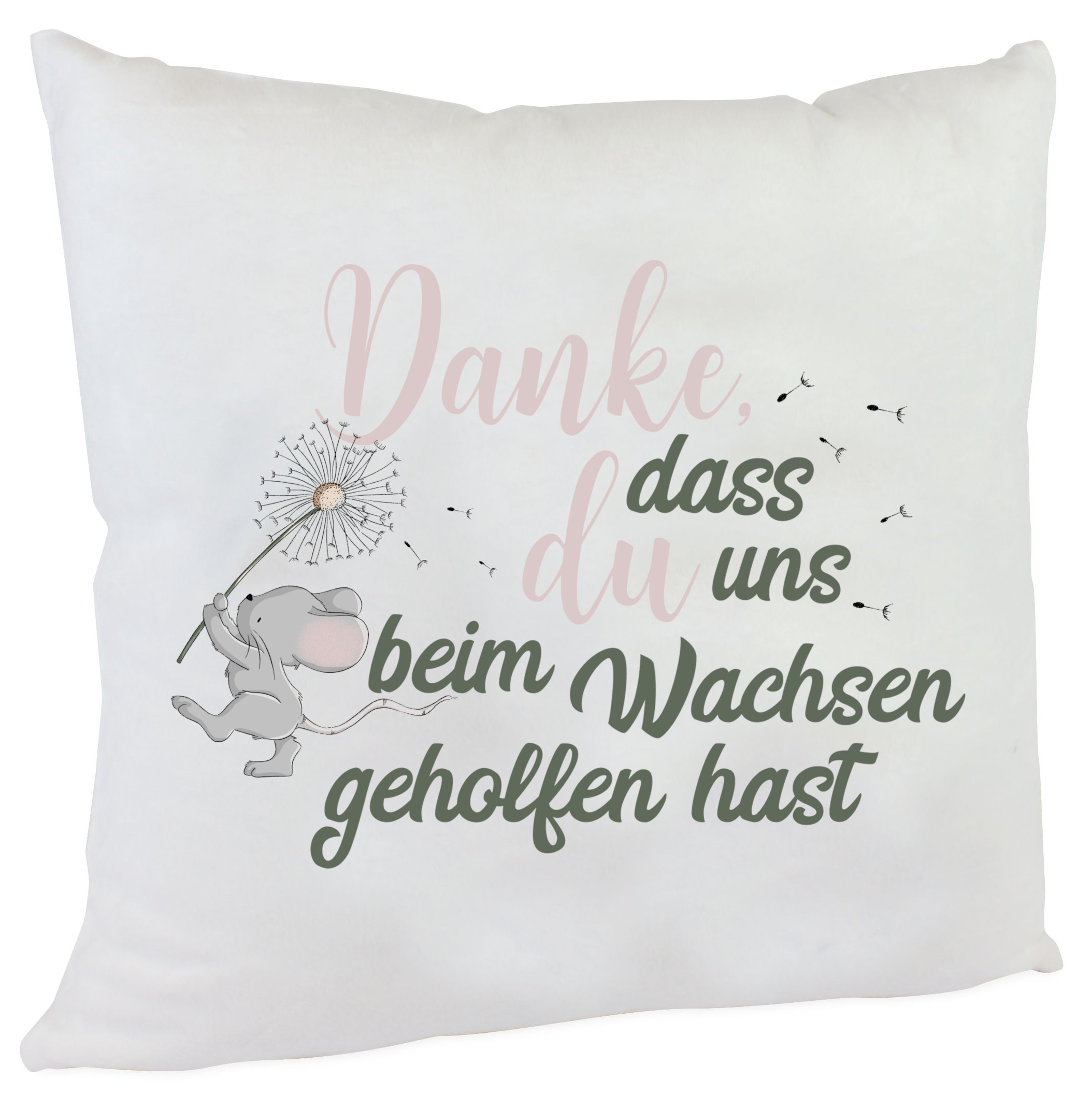 Kuschelkissen Erzieherin Danke fürs helfen beim wachsen