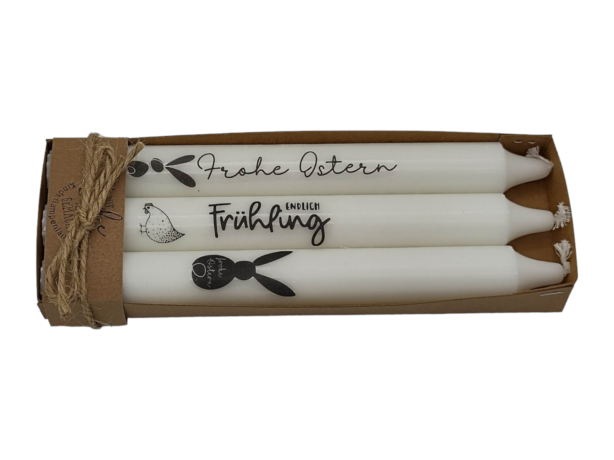 Stabkerzen Endlich Frühling 3er-Set