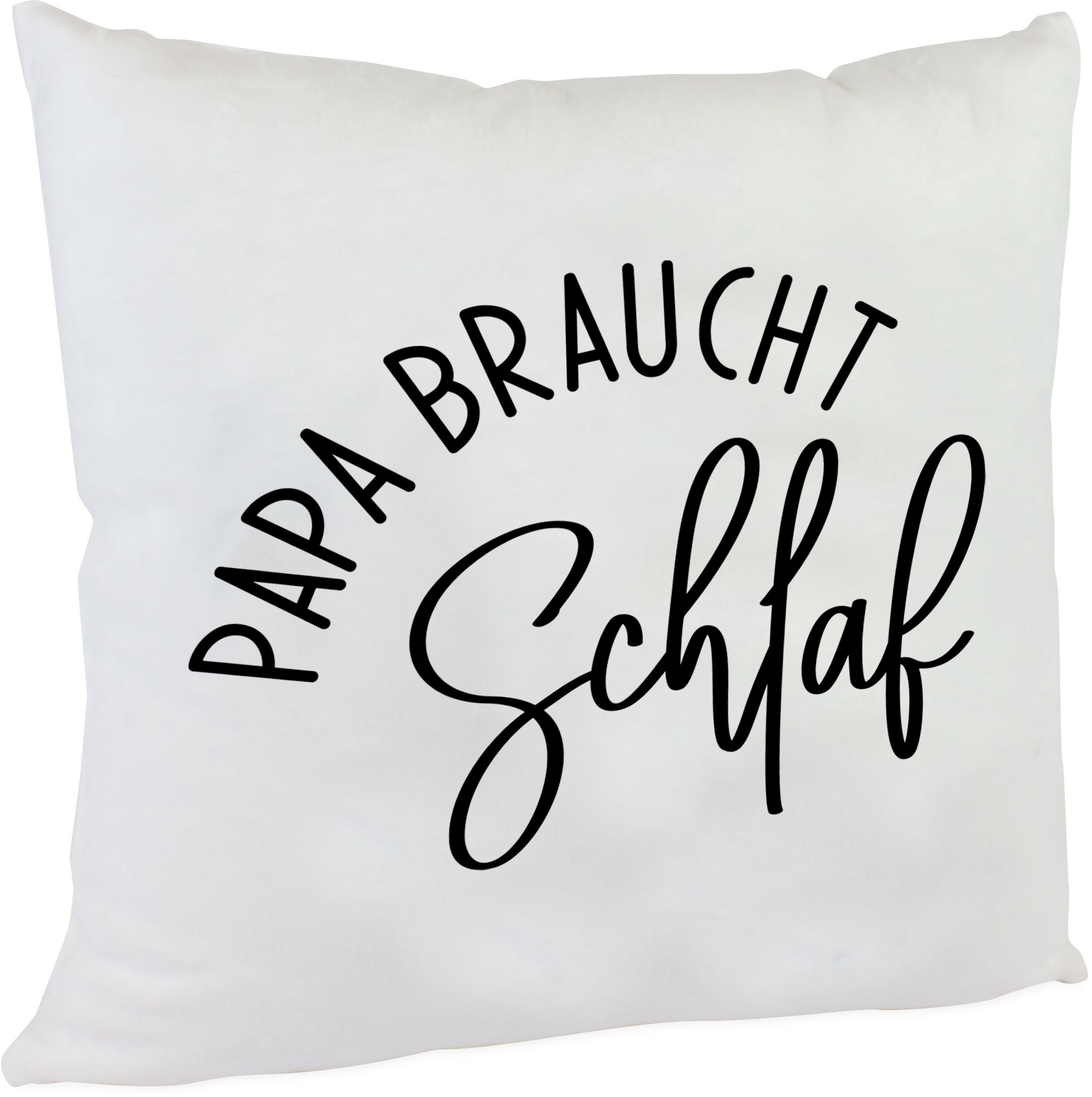 Kissen Papa braucht Schlaf