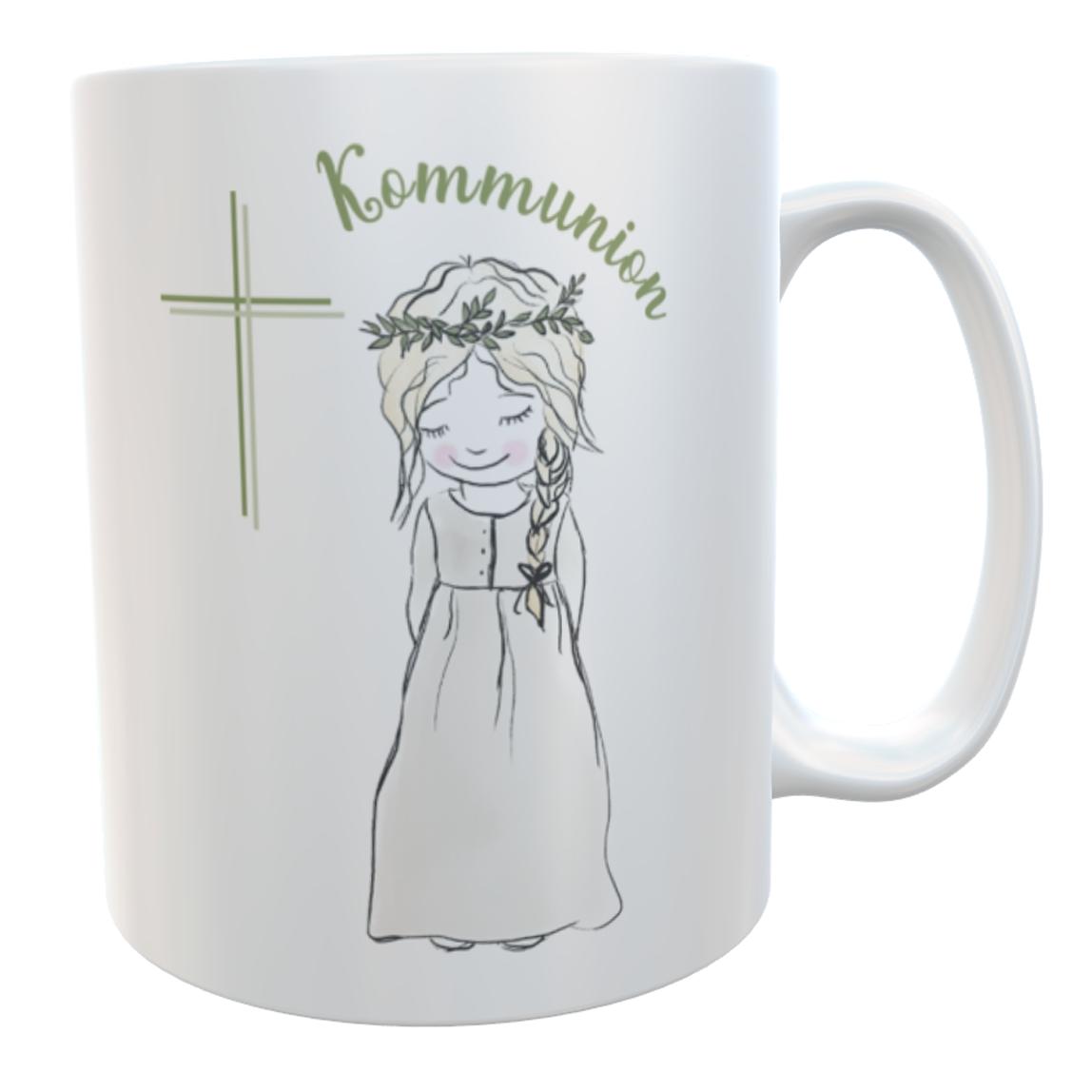 personalisierte Tasse Kommunionkind
