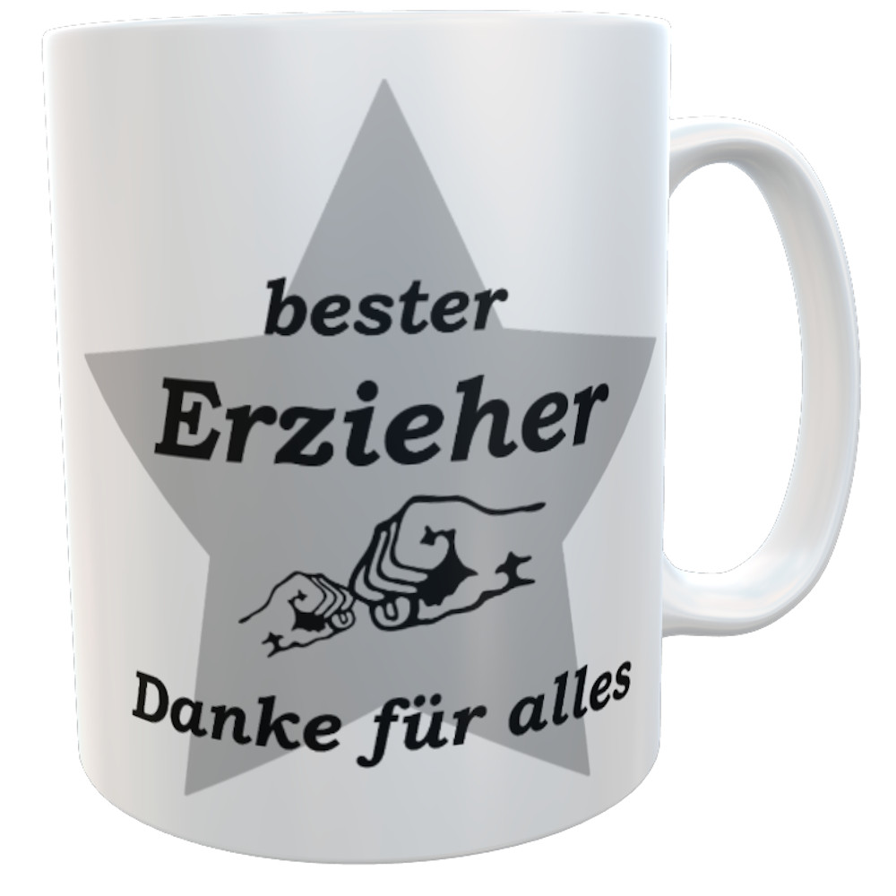 Tasse bester Erzieher