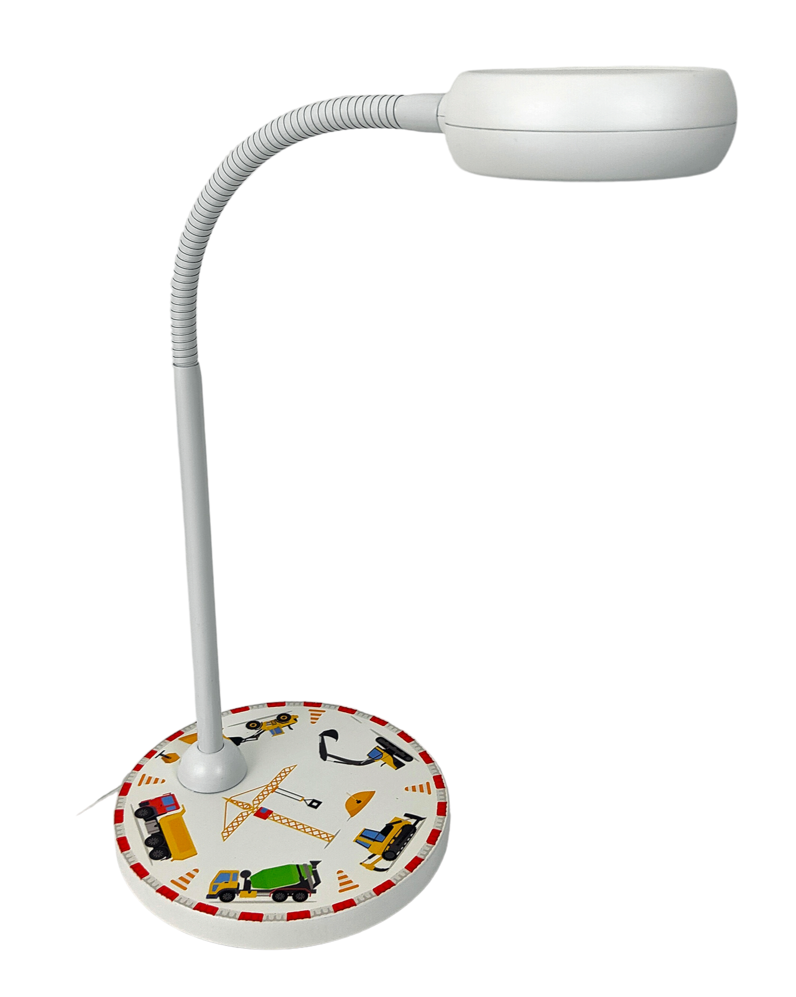 Kinder-Schreibtischlampe Baustelle - Magisches Licht für kleine Bauarbeiter