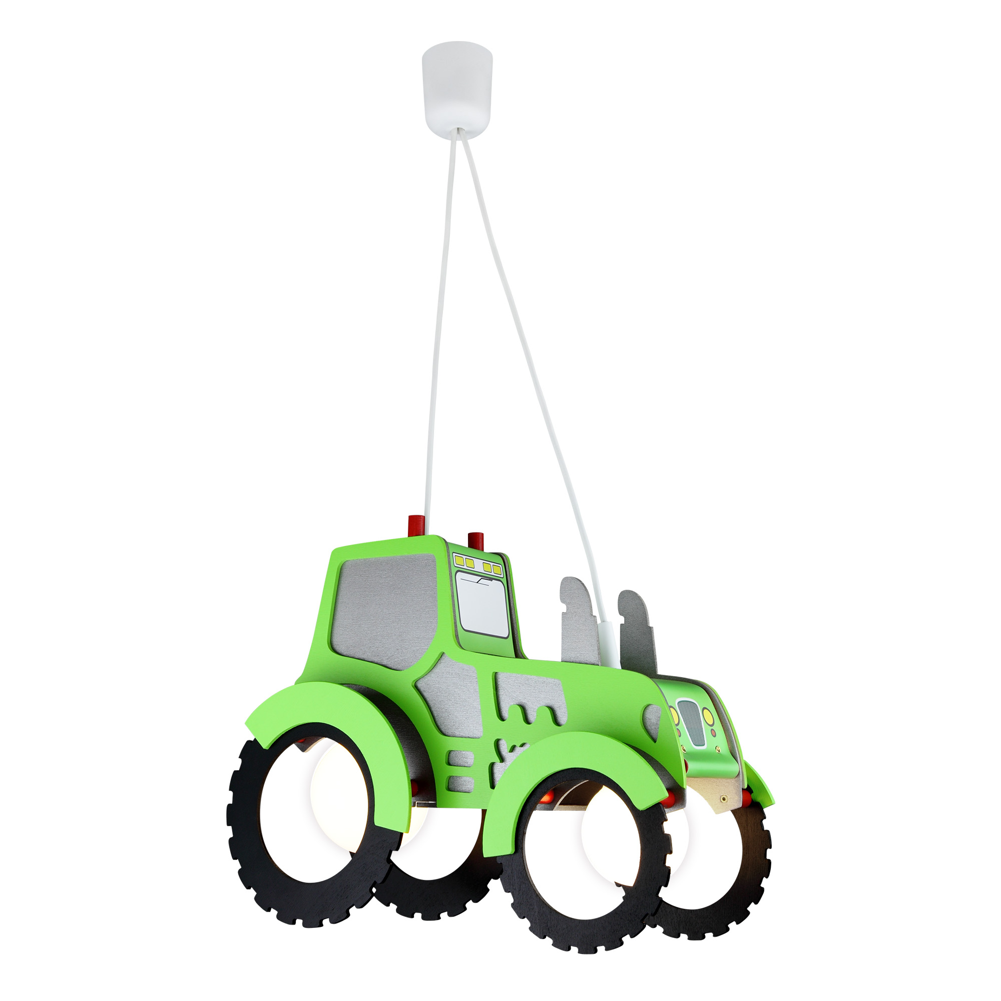 Elobra Pendelleuchte Traktor grün