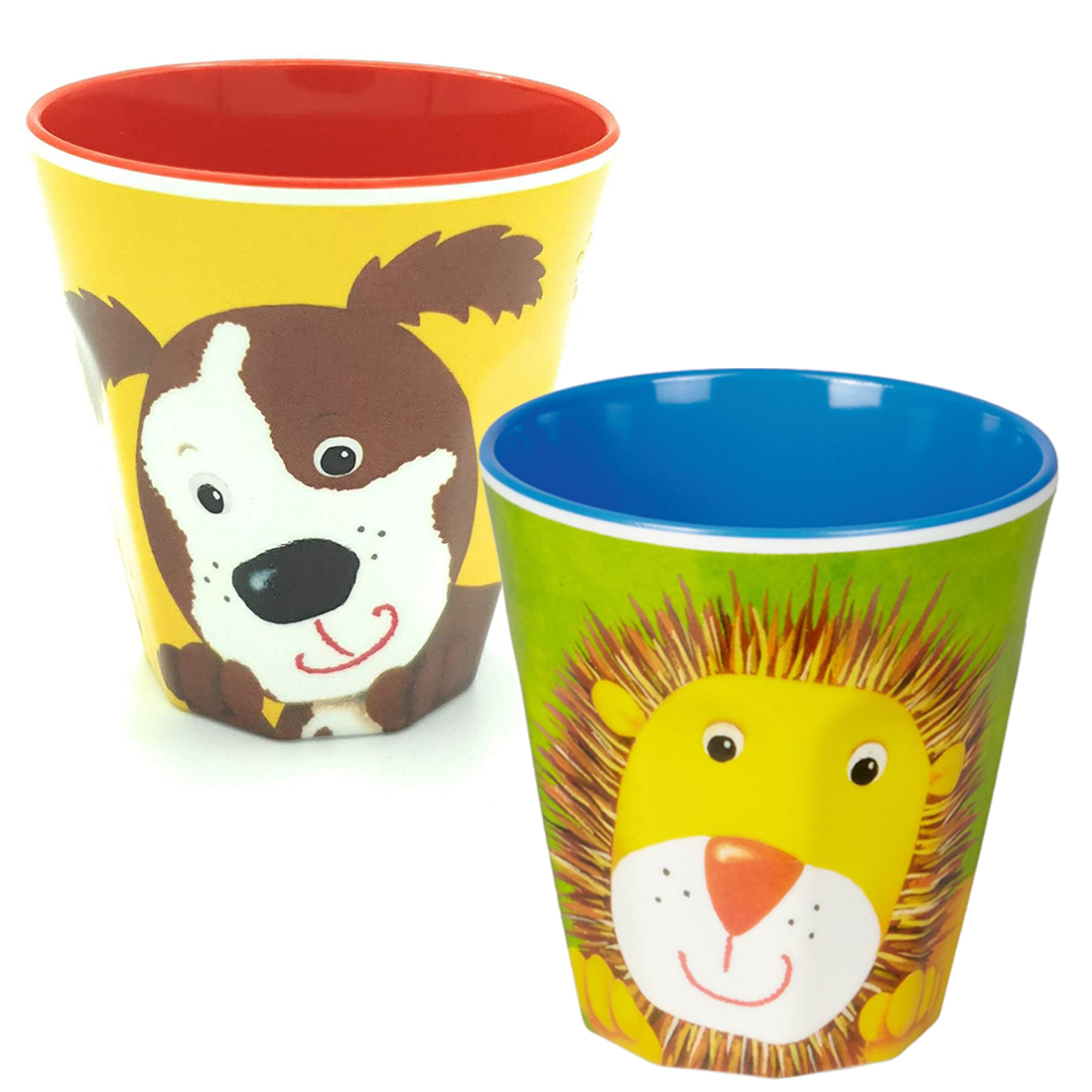 Die Spiegelburg Becher-Set 2-teilig Hund Löwe
