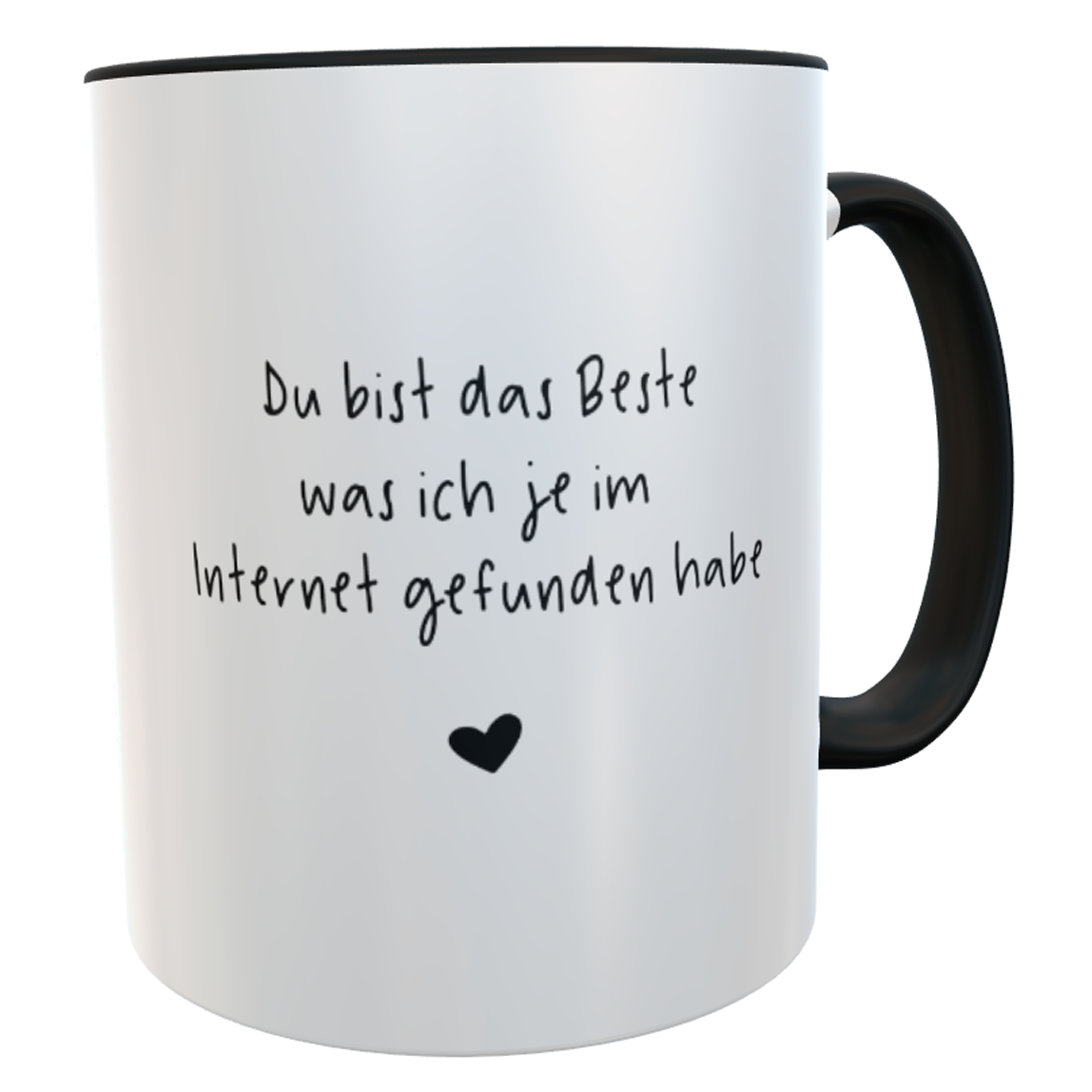 Tasse Du Bist das Beste Geschenk zum Valentinstag inkl. Geschenkverpackung