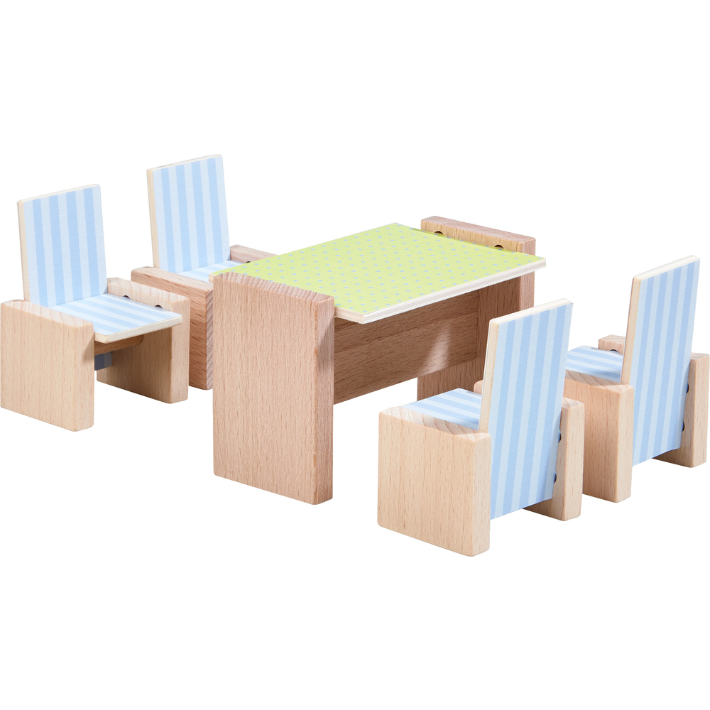 Haba Little Friends – Puppenhaus-Möbel Esszimmer