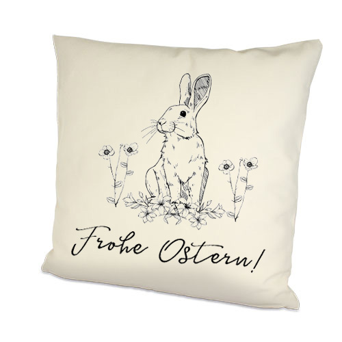 Dekokissen Hase Osterdeko