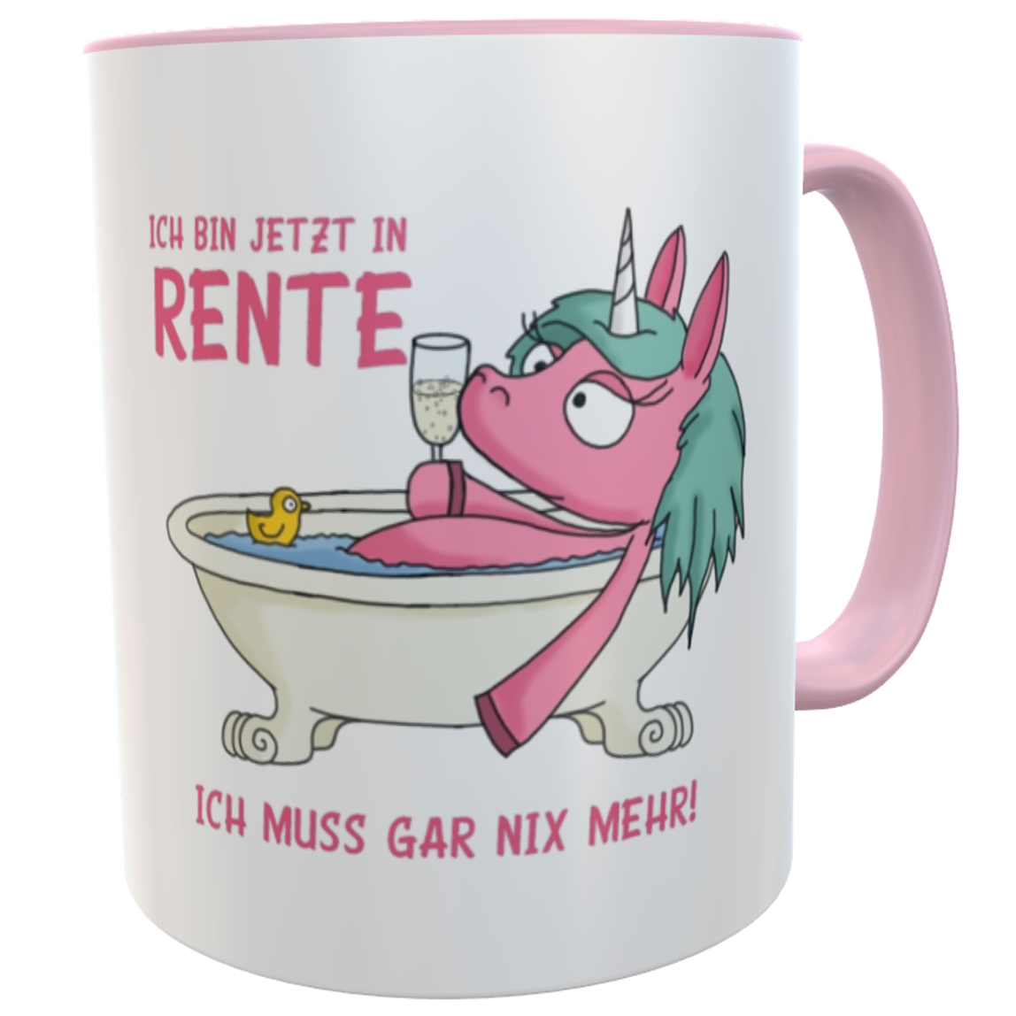 Kaffeebecher Einhorn Rentnerin lustige Tasse