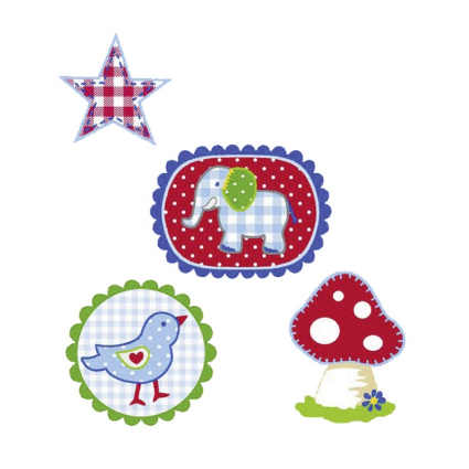 Die Spiegelburg Baby Glück Textile Sticker