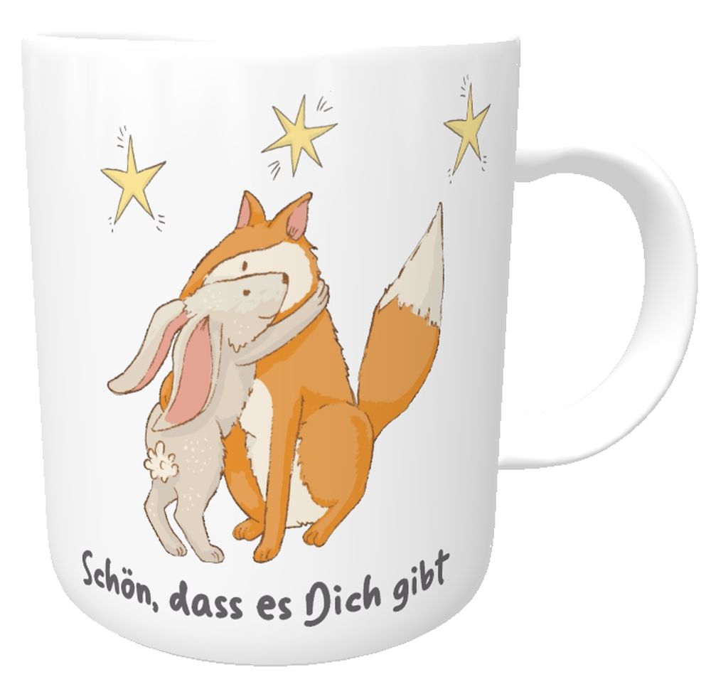 Tasse Schön, das es Dich gibt I Kakaotasse I Henkeltasse