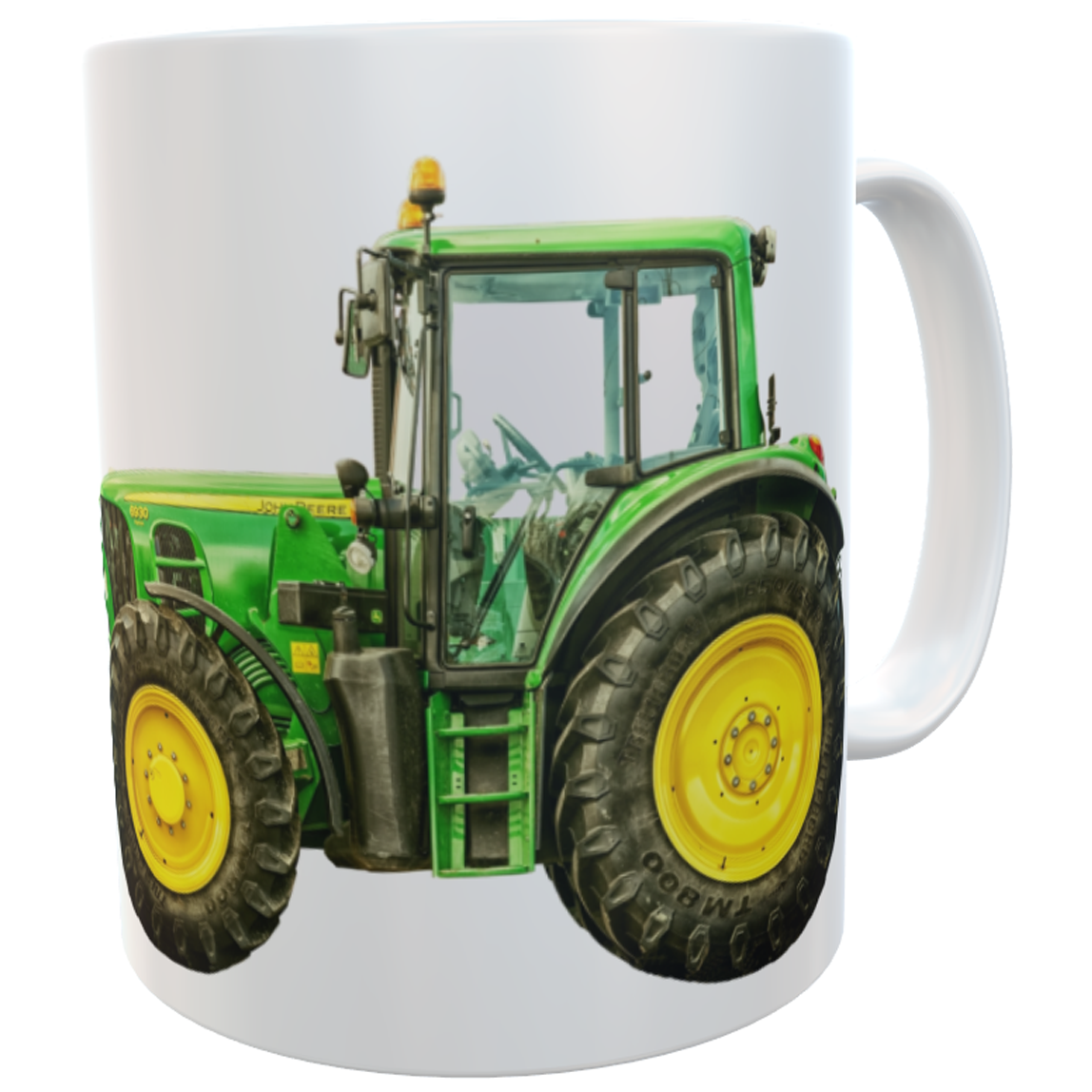 Namenstasse Traktor - personalisierte Treckertasse