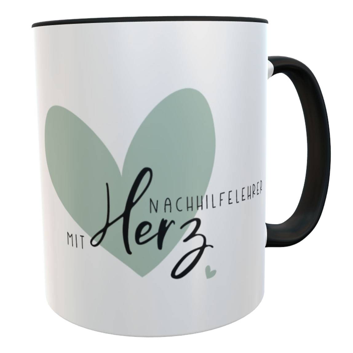 Tasse Nachhilfelehrer mit Herz